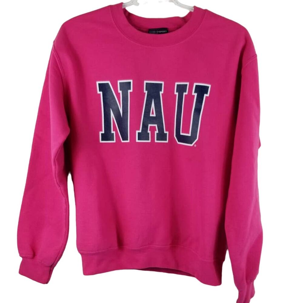 MV Sport NAU Pink Athletic Women's Sweatshirt Sz Small